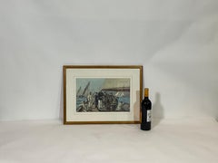 Yachting Print showing Yacht Meteor