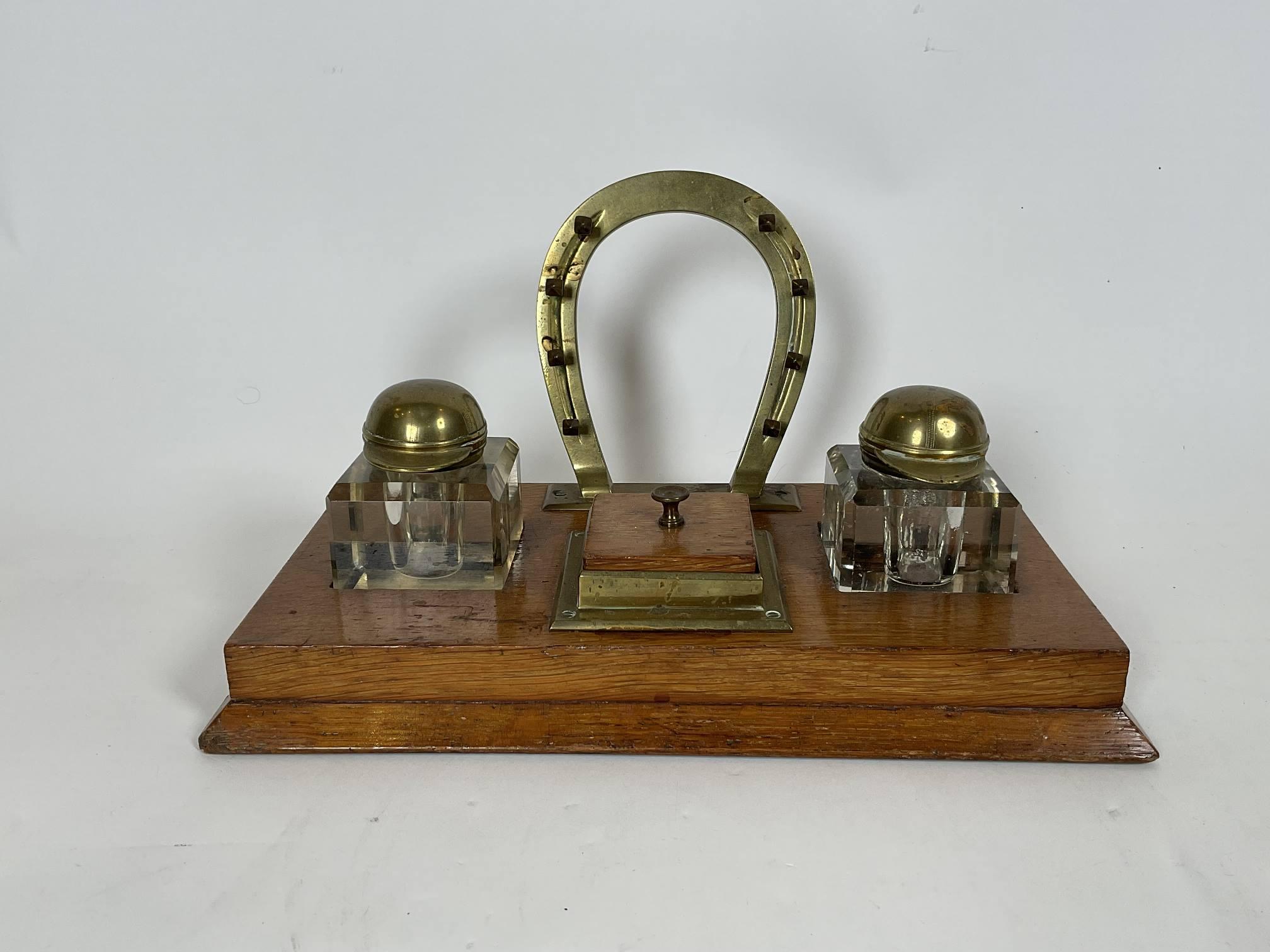 Metà XX secolo Set da scrivania del velista e cavaliere Arthur Curtiss James in vendita
