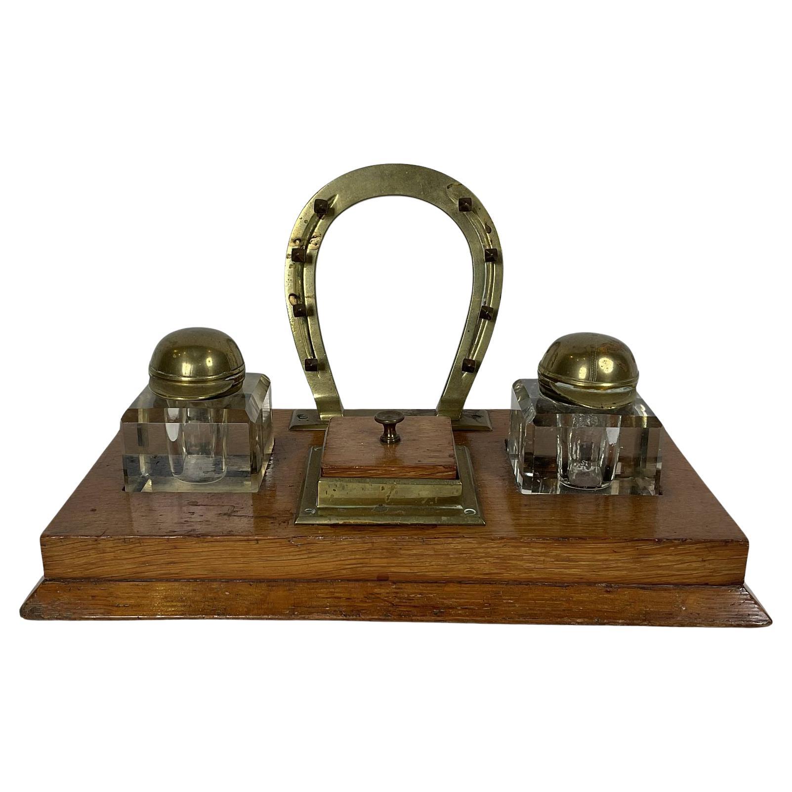 Yachtsman and Horseman Arthur Curtiss James Desk Set
