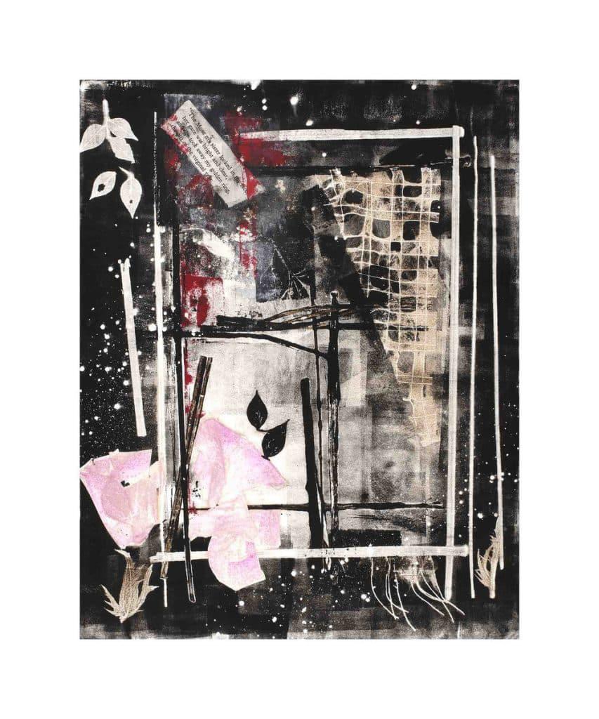 Yael Izrai Abstract Print - Dream Dust Series #2