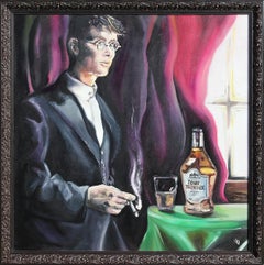 Portrait réaliste de Thomas Shelby (Cillian Murphy) de Peaky Blinders