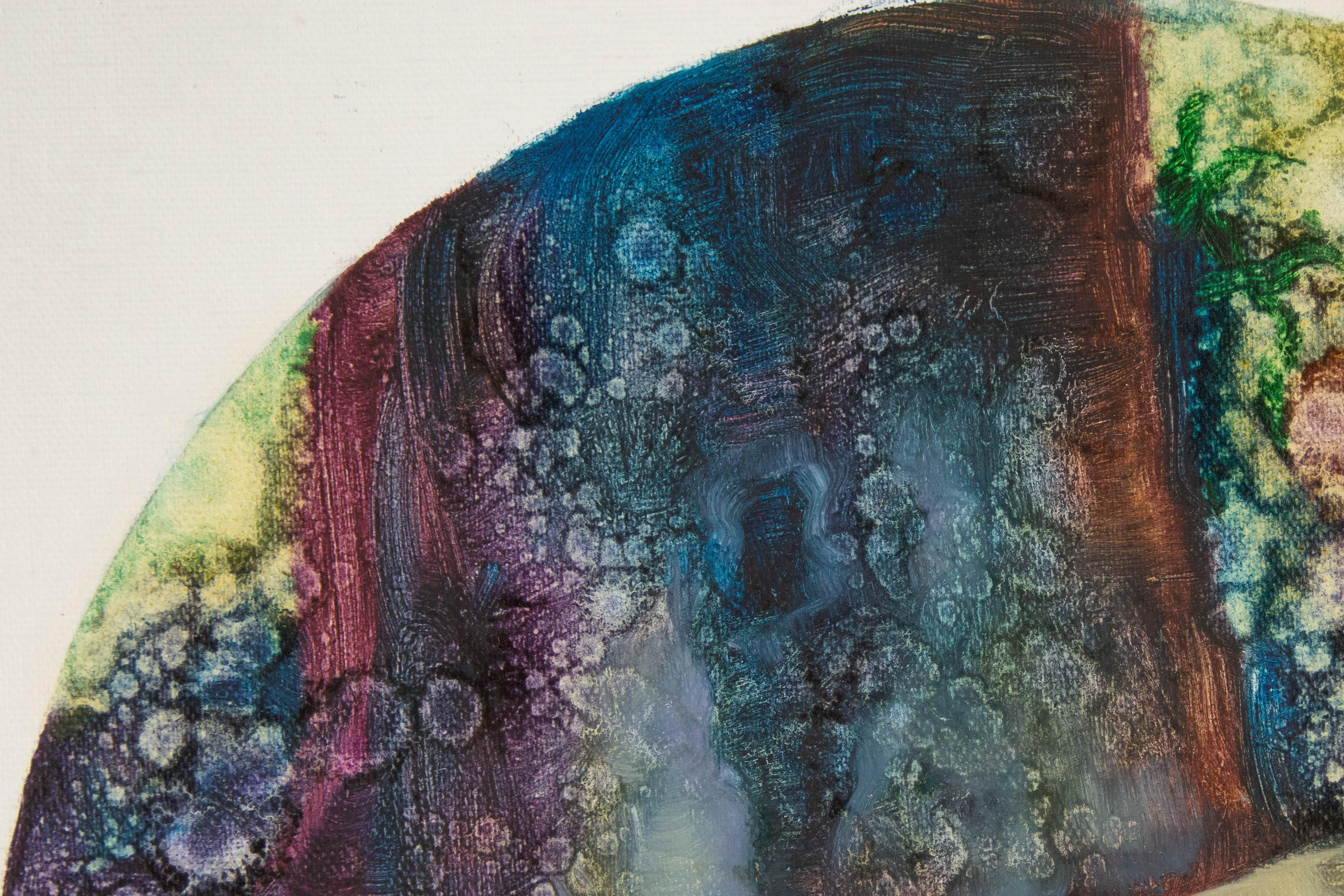 Yahong Teng Contemporary Original Öl auf Leinwand 