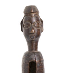 Yaka Wood Drum, Congo, 20th Century