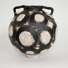 Yakishime Moon Art Vase III