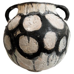 Yakishime Moon Art Vase III