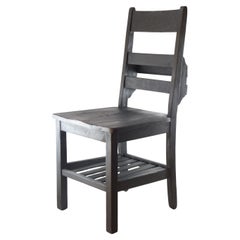 Yakisugi Schwarzer Chapel Chair aus Eiche von Seven Cedars Co Esszimmerstuhl