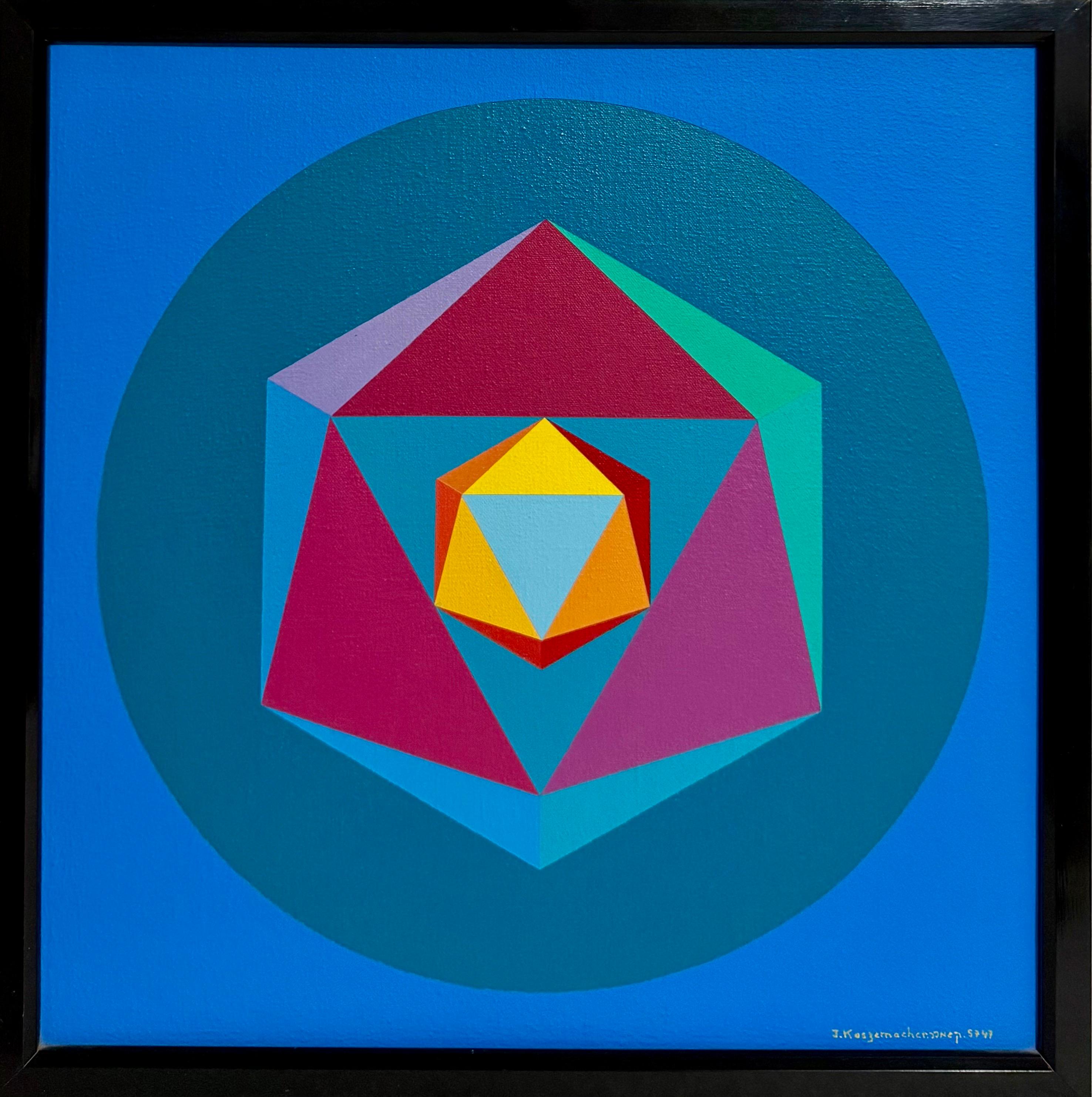 Signé à la main en bas à droite
Daté de la date hébraïque 5747 (environ 1987)
Huile sur toile

Ya'acov Kaszemacher, artiste et photographe bien connu dont les images uniques de  Les festivités hassidiques sont fascinantes et permettent de découvrir