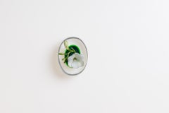 Yali Murano Hand Blown and Engraved Mignon Green