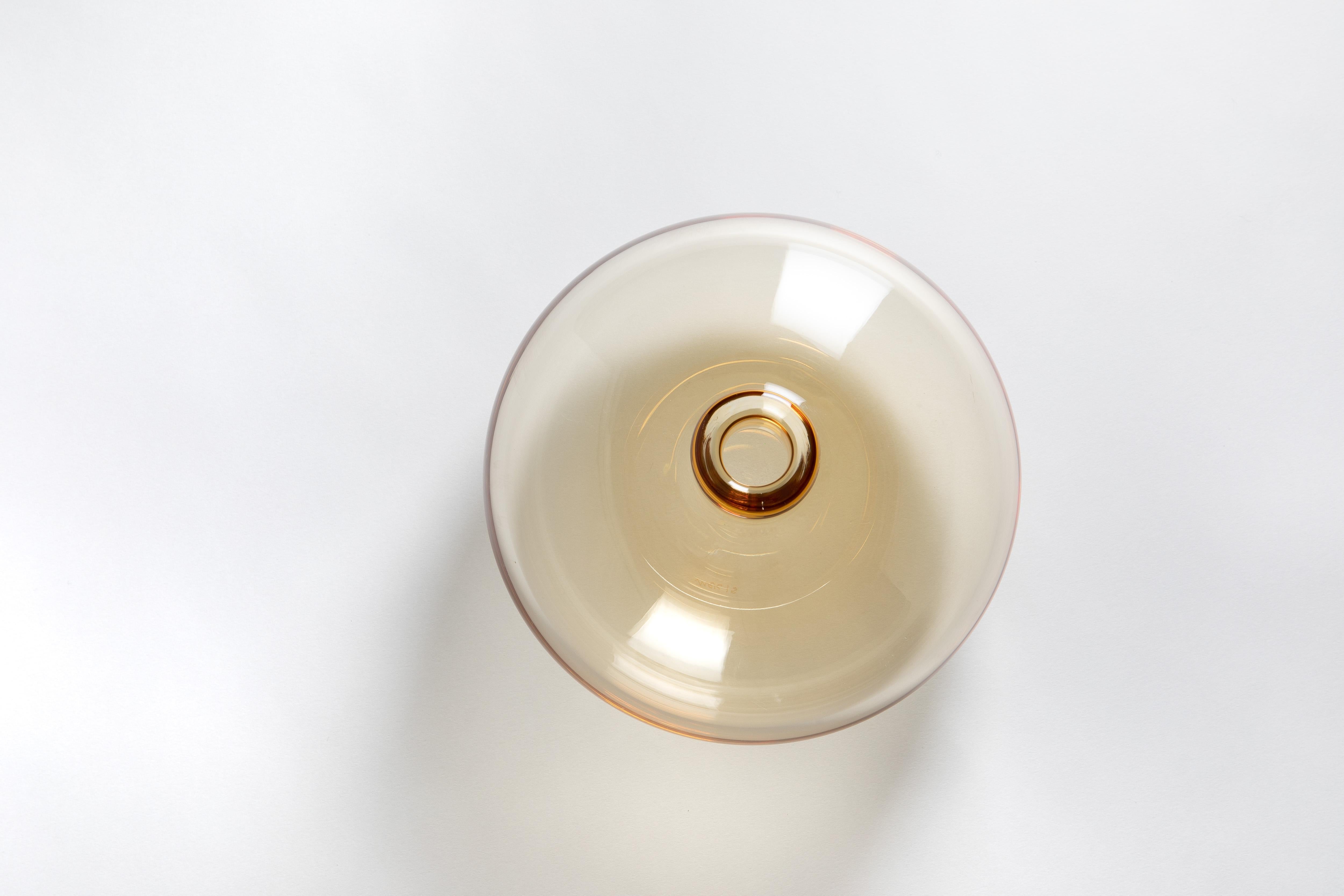 Inspired by the Greek village of the same name, the Monastiri vase is hand blown in Murano. The simple form and muted colour results in a piece of timeless elegance.
Each Yali piece is handcrafted and signed. Sizes and shapes vary slightly, and