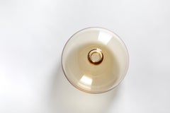 Yali Murano Hand Blown Monastiri #1  Vase Amber