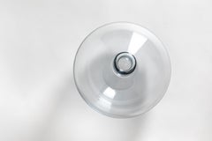 Yali Murano Hand Blown Monastiri #2 Vase Grey