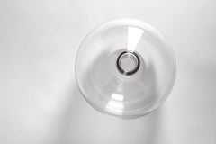 Yali Murano Hand Blown Monastiri #2 Vase Light Grey