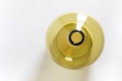 Yali Murano Hand Blown Monastiri Bottle Vase Green