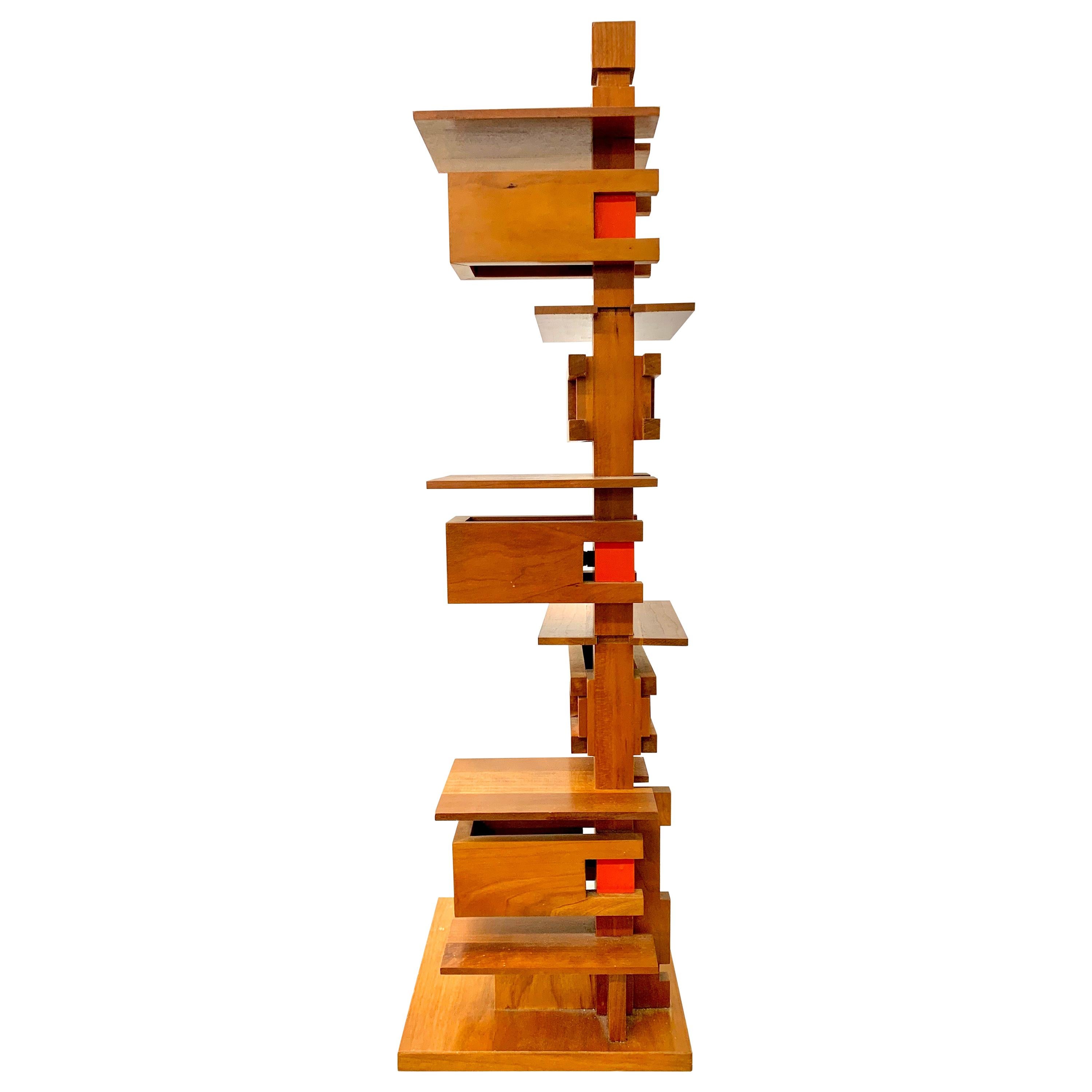 Yamagiwa Frank Lloyd Wright "Taliesin III" Architectural Table Lamp, 1994