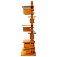 Yamagiwa Frank Lloyd Wright "Taliesin III" Architectural Table Lamp, 1994