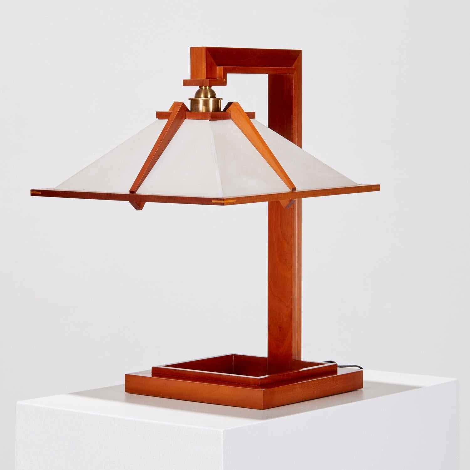 Yamagiwa USA Corp, Licensed Frank Lloyd Wright Foundation Taliesin Table Lamp For Sale 3