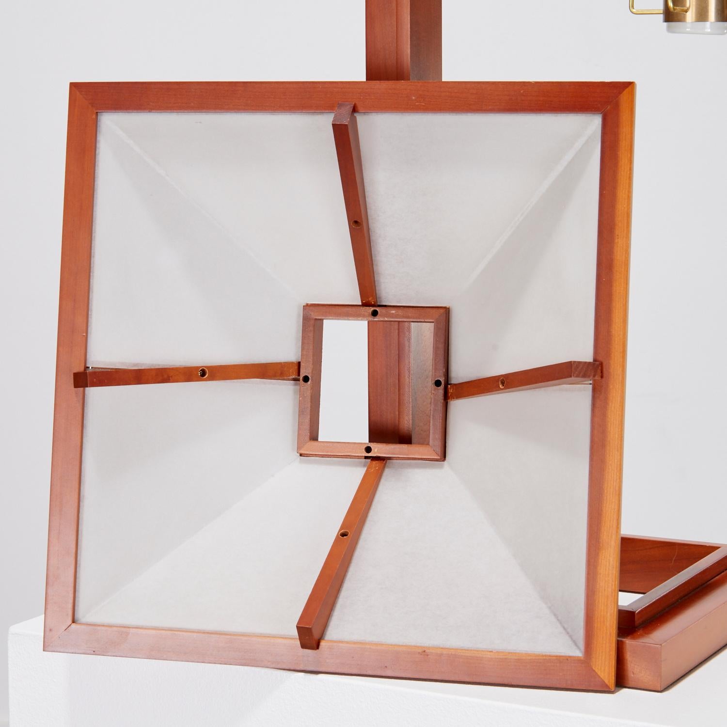American Yamagiwa USA Corp, Licensed Frank Lloyd Wright Foundation Taliesin Table Lamp