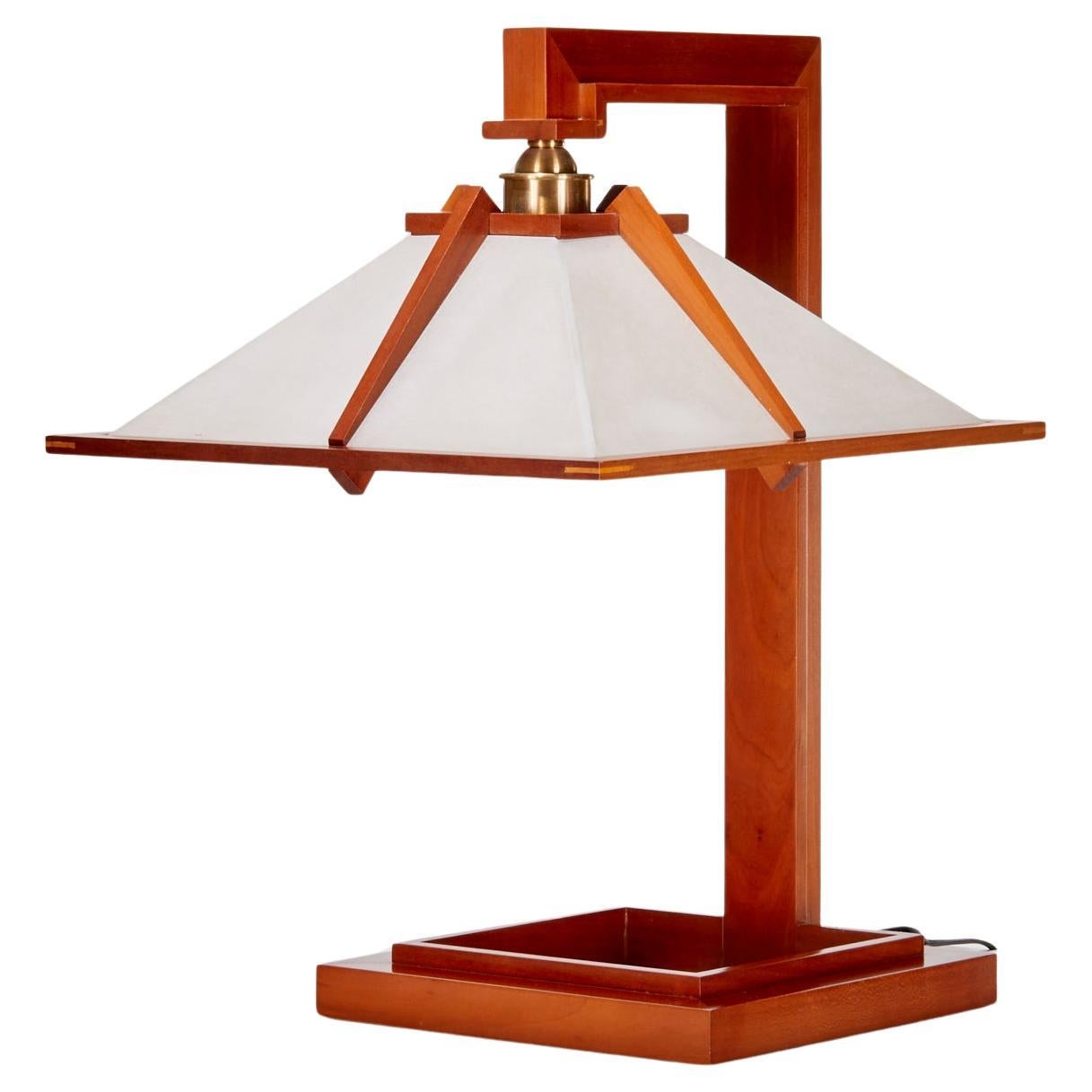 Yamagiwa USA Corp, Licensed Frank Lloyd Wright Foundation Taliesin Table Lamp For Sale