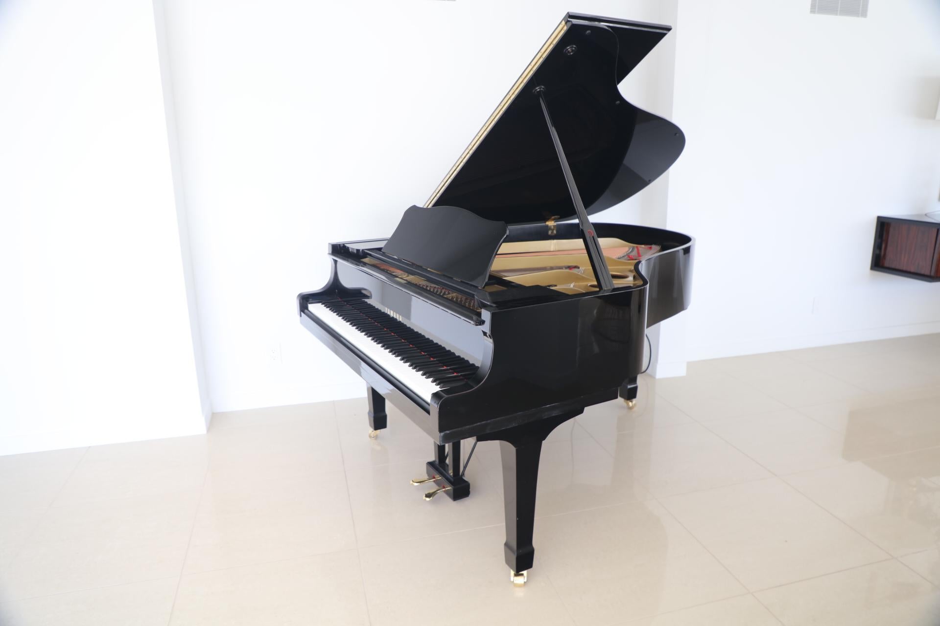 A completely refurbished Yamaha C3 Grand Piano, with a Pianodisc Prodigy player professionally installed. The Piano is in beautiful condition. On the gold plate the serial number is C3 B2849277.  I believe this dates the piano to approx 1979-1980
