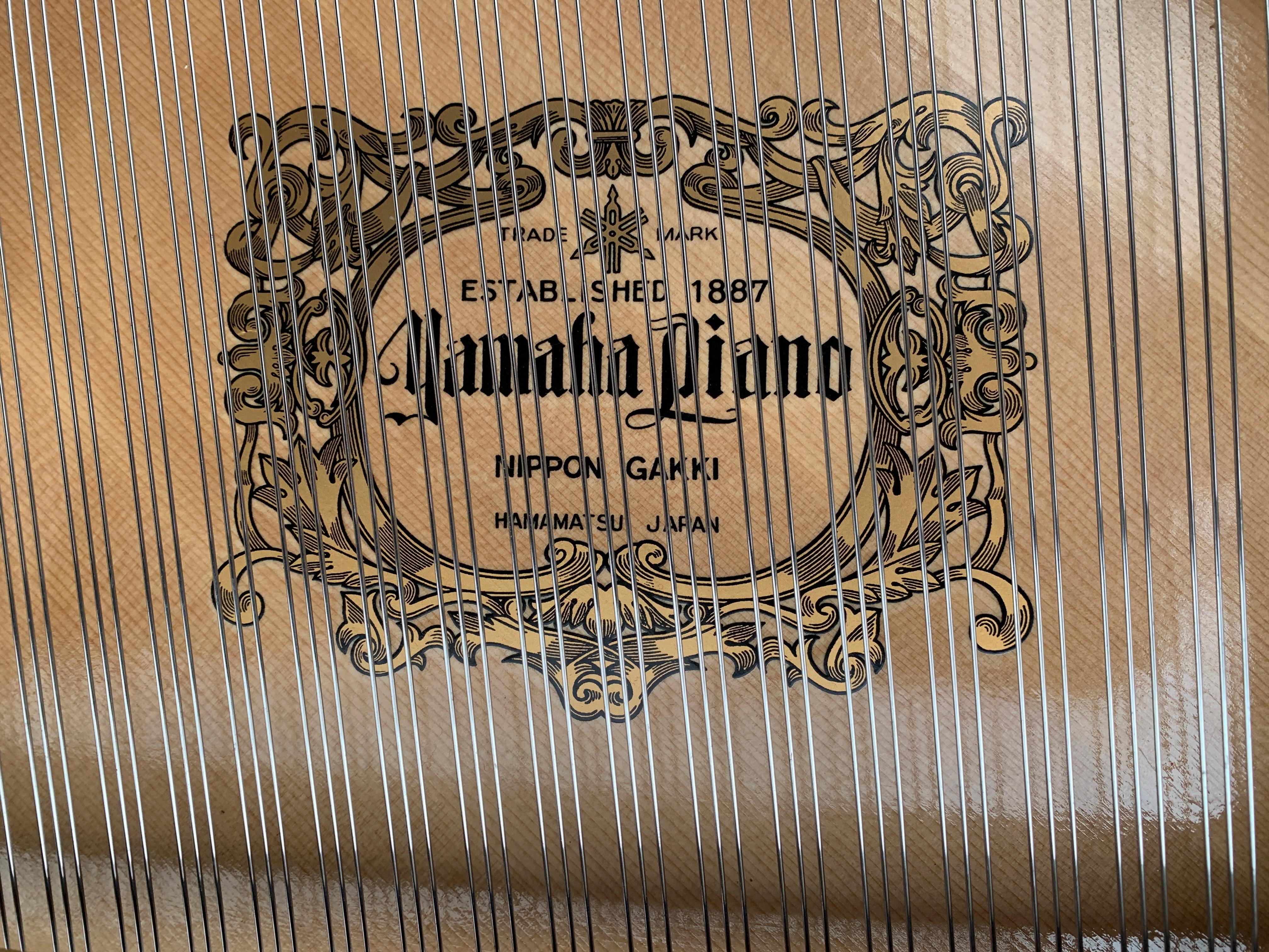 Japanese Yamaha C3 Grand Piano with Piano Disc Prodigy Player