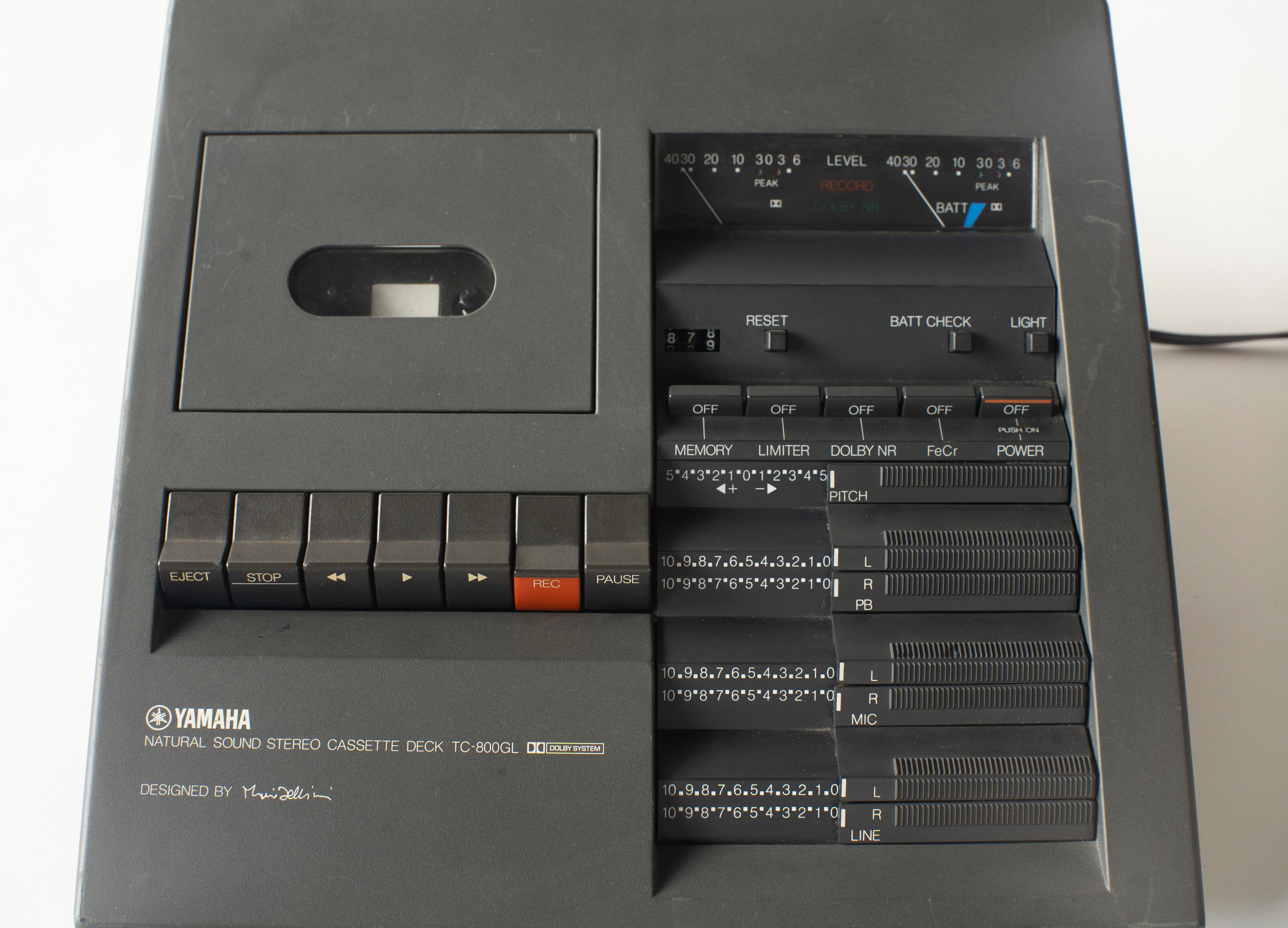 Yamaha Kassettendeck Mario Bellini im Zustand „Gut“ im Angebot in Shibuya-ku, Tokyo