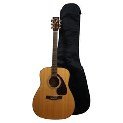 Guitare à bascule Yamaha F335 avec cordes et étui à coquillages doux 