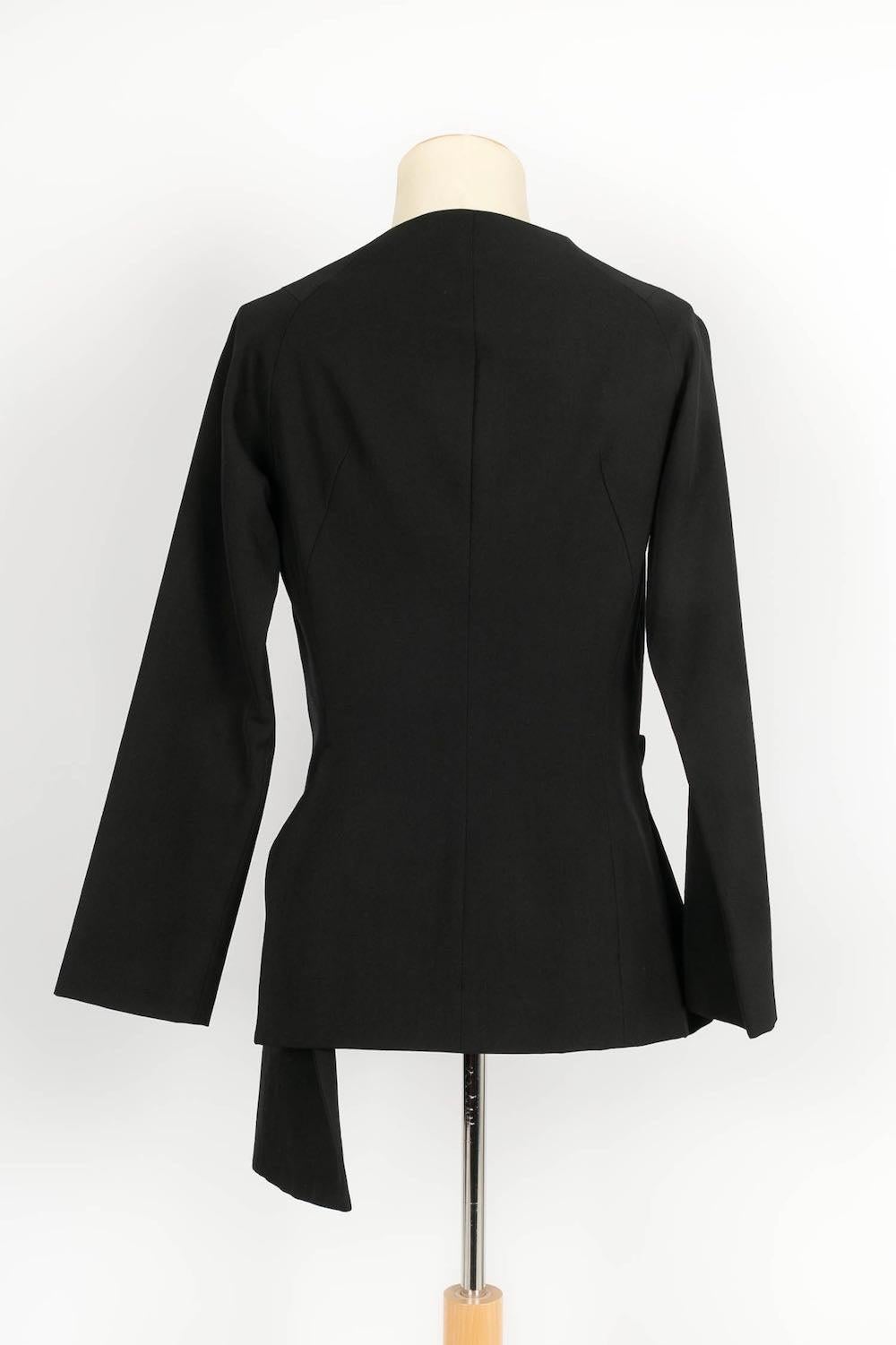 Yamamoto Black Wool Jacket In Excellent Condition For Sale In SAINT-OUEN-SUR-SEINE, FR