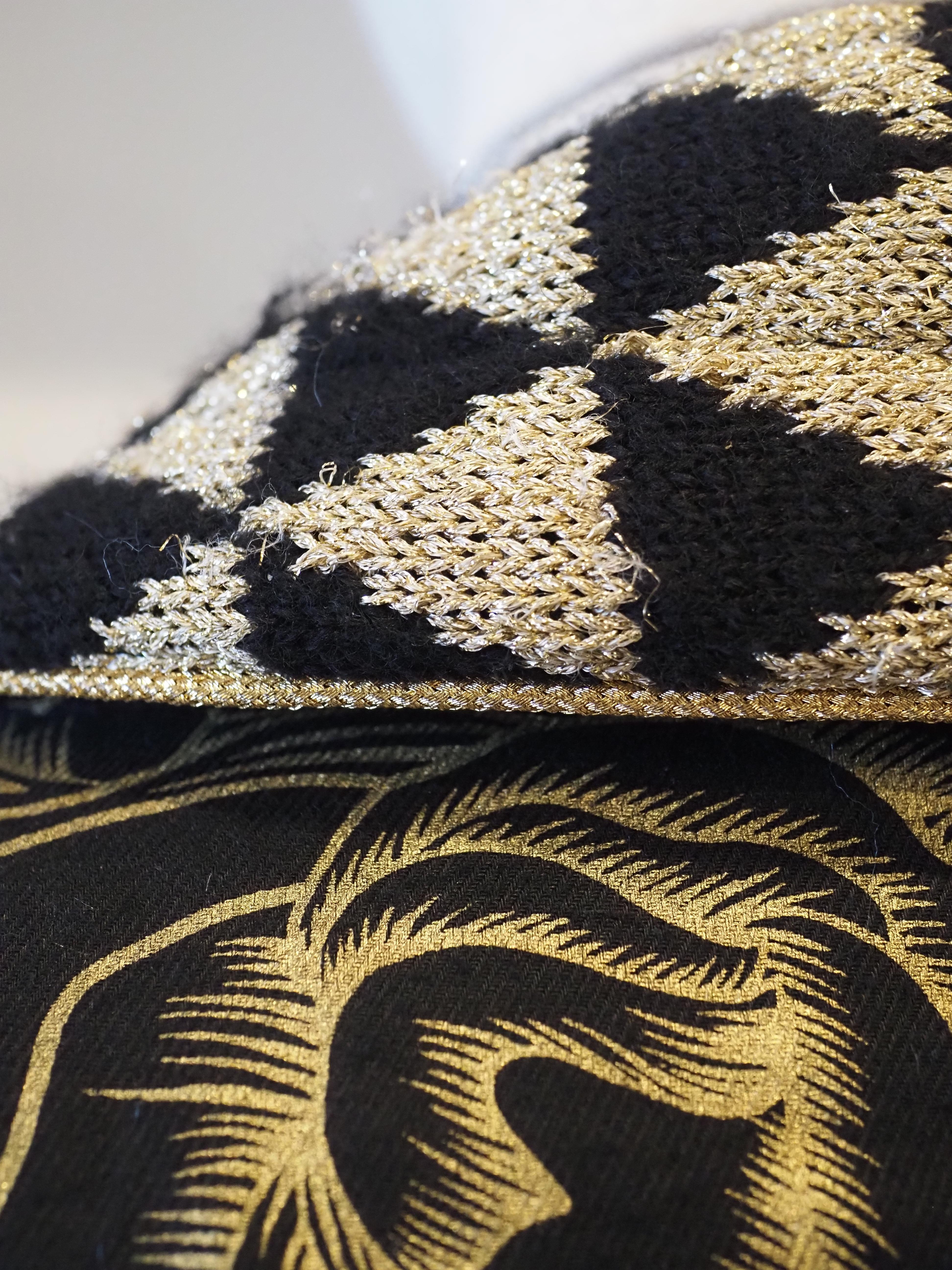 Cappotto Yamamoto in oro multicolore in vendita 14