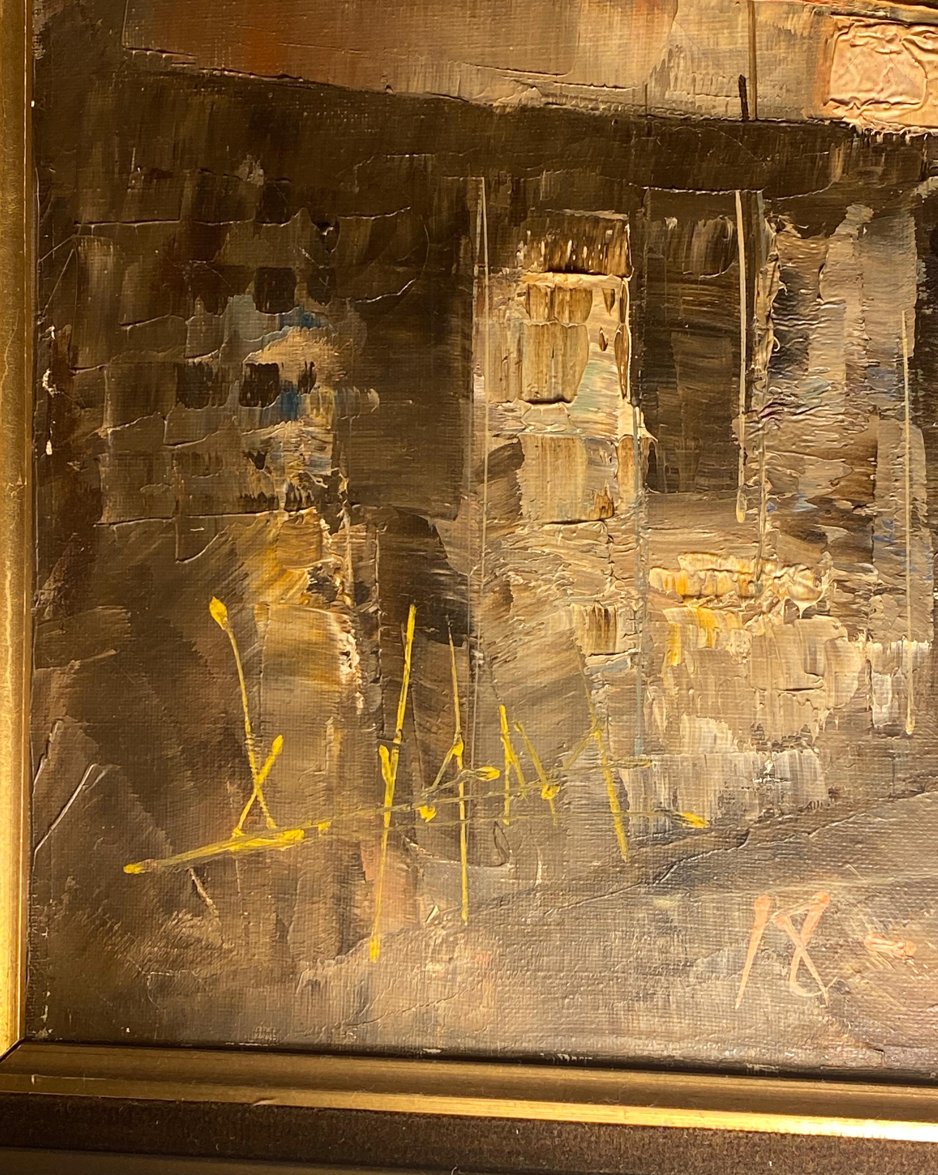Yamazaki Osamu (Japonais) Paris 1941 Basilique du Sacré-Cœur Huile sur toile Unisexe en vente