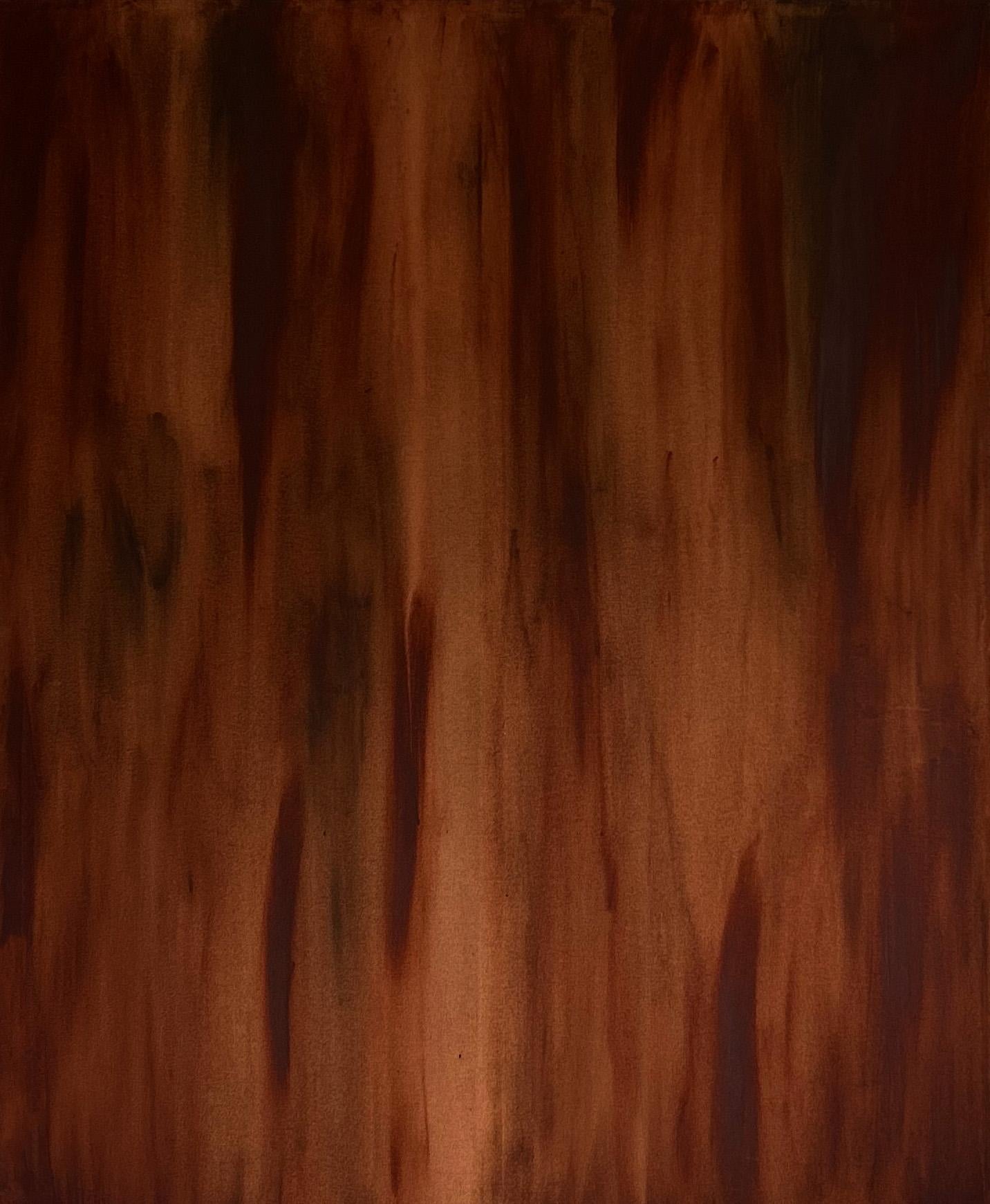 ABSTRACT Contemporary Abstract Earth Brown Colors Nature Yamila Miglioranza NUOVO