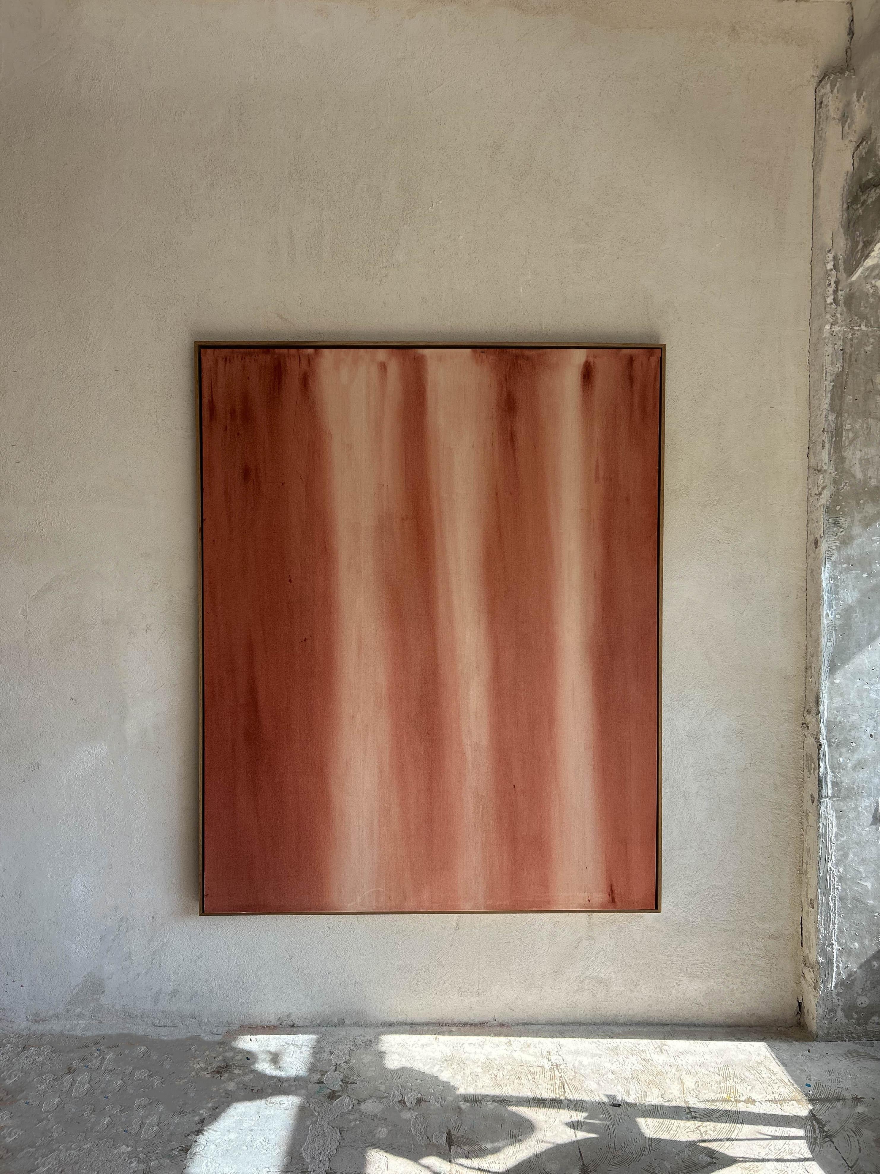 ABSTRACT Contemporary Abstract Earth Colors Nature Yam Miglioranza NEW For Sale 1