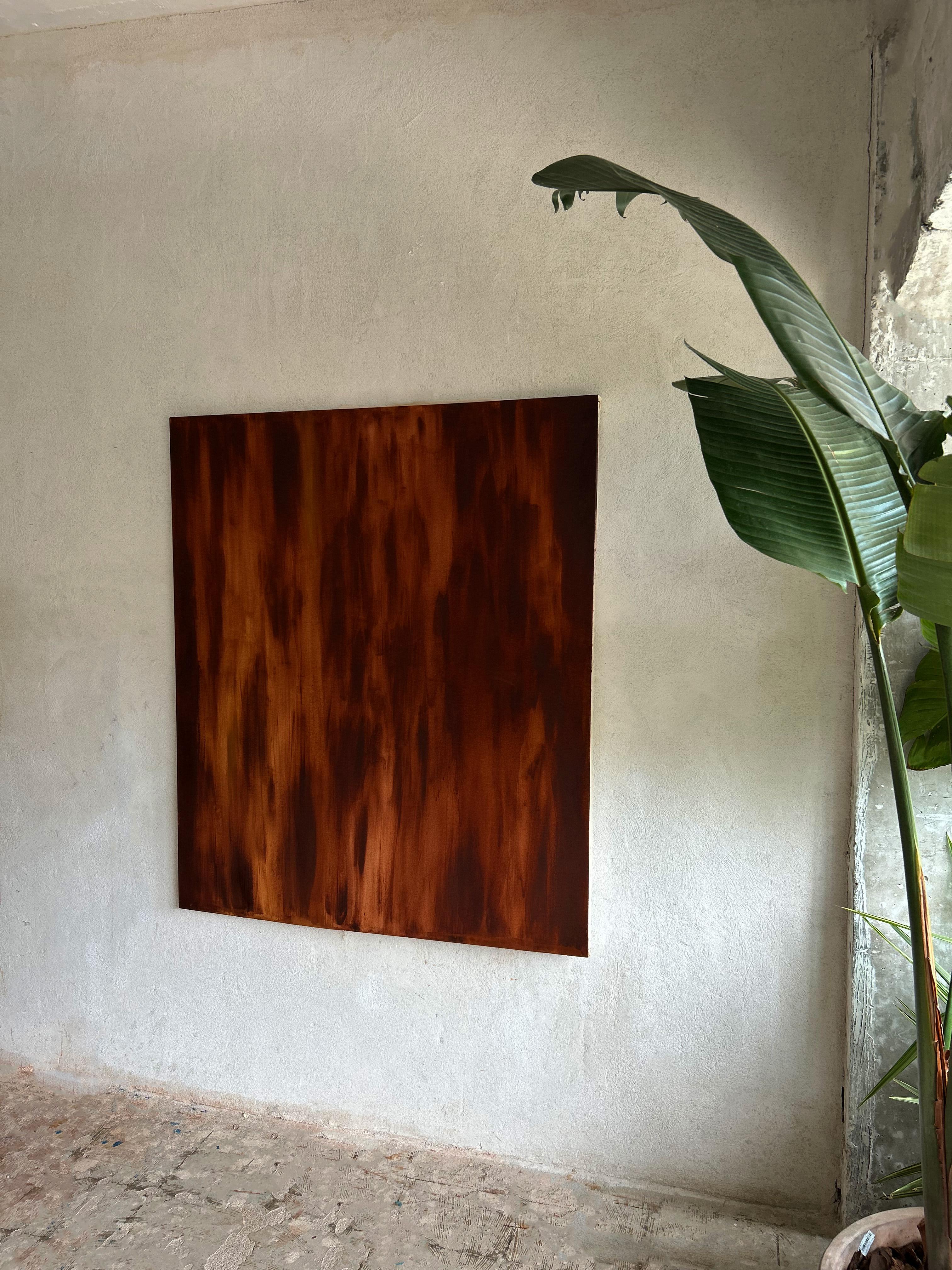 ABSTRACT Terra IX - Meditative Schichtenmalerei Erde von Yamila Miglioranza im Angebot 2