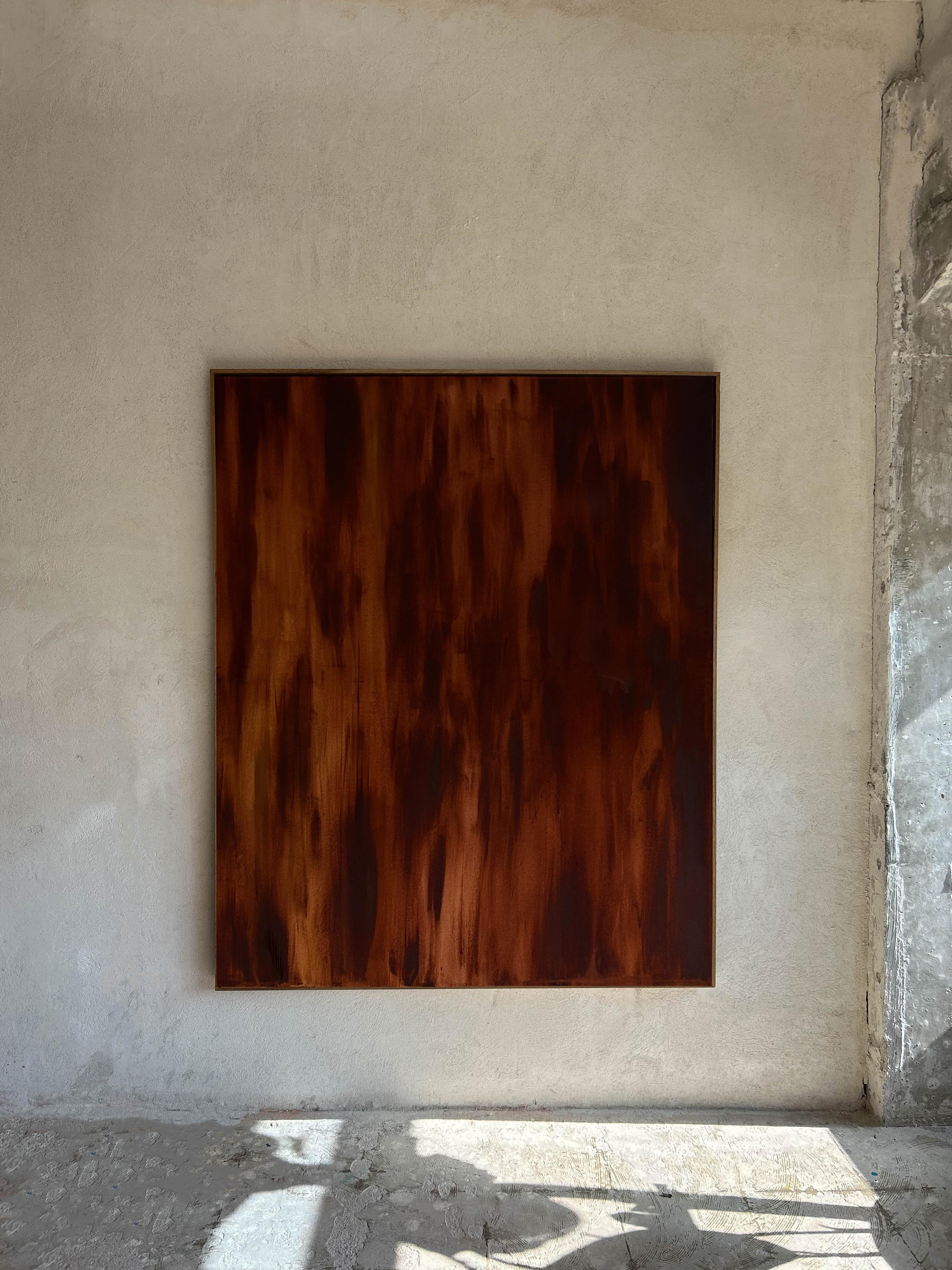 ABSTRACT Terra IX - Meditative Schichtenmalerei Erde von Yamila Miglioranza im Angebot 3