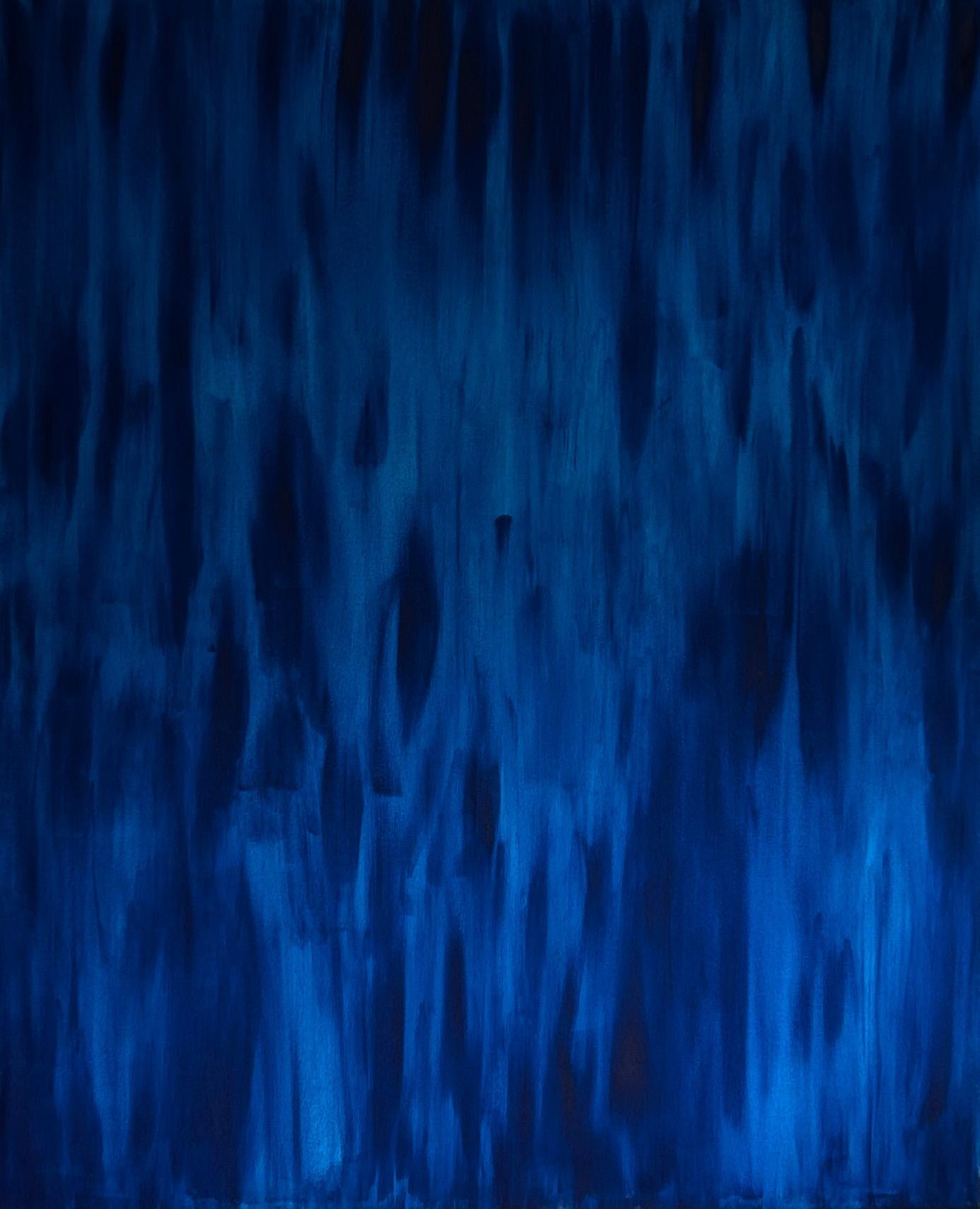 Abstract Painting di Yamila Miglioranza - ABSTRACT Terra X - Pittura meditativa a strati Blue Sea Acqua di Yam Miglioranza