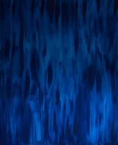 ABSTRACT Terra X - Pittura meditativa a strati Blue Sea Acqua di Yam Miglioranza