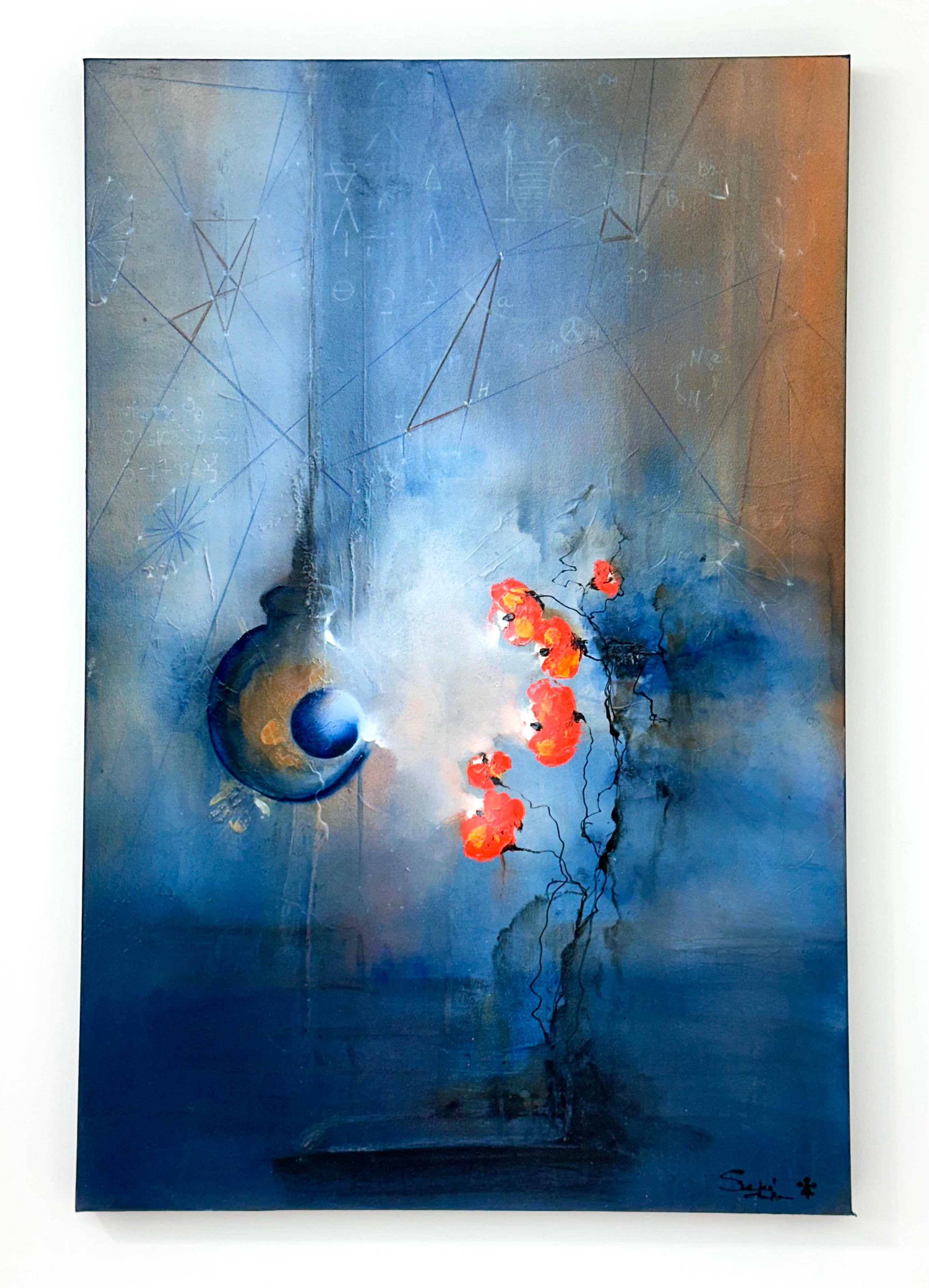 Alchemy in Love, Abstract Painting For Sale 1
