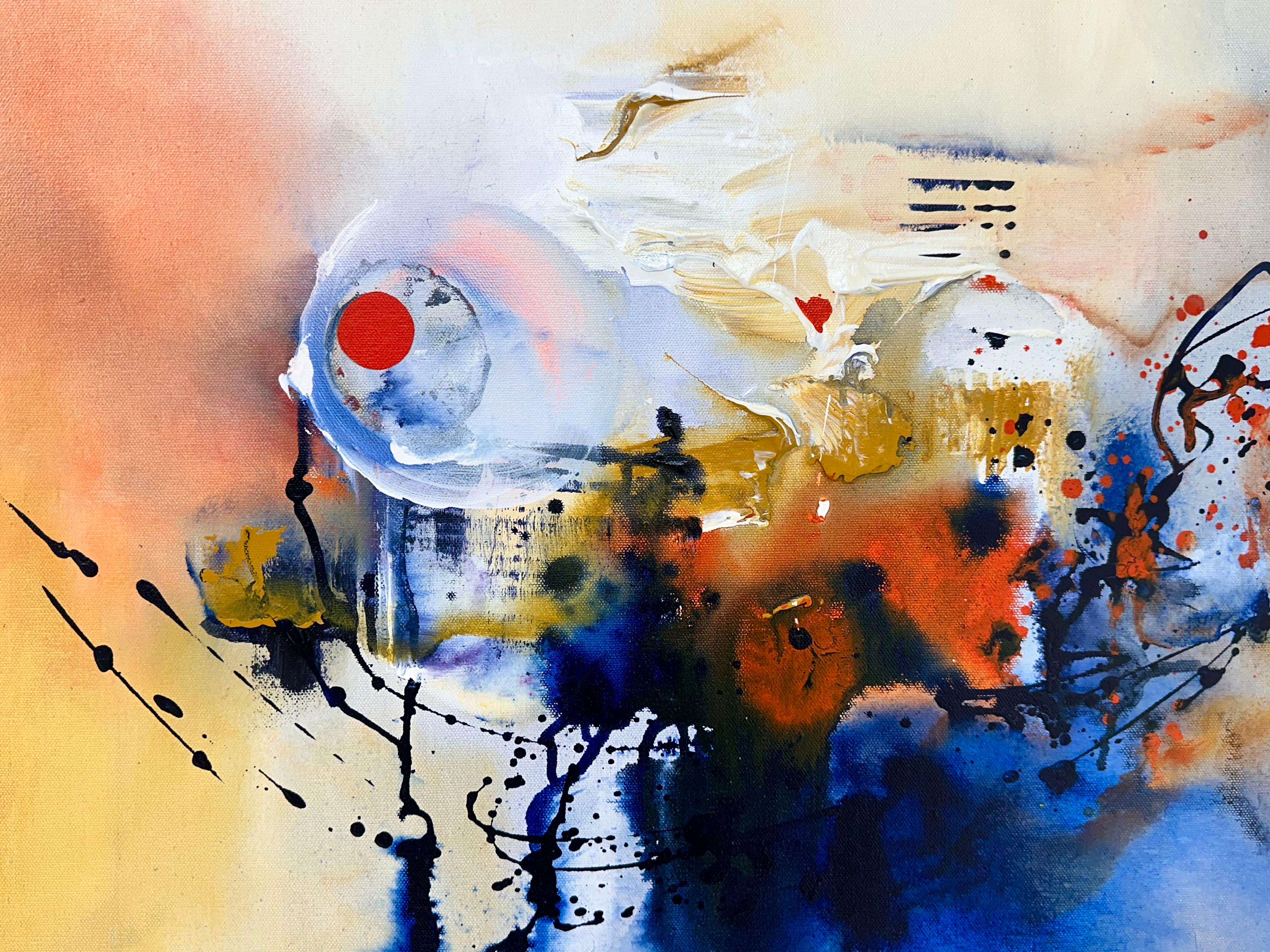Archaic Records, Abstract Painting For Sale 2