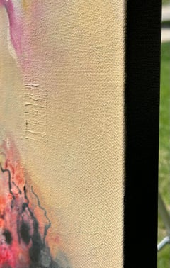 Blooming in the Sky, peinture abstraite