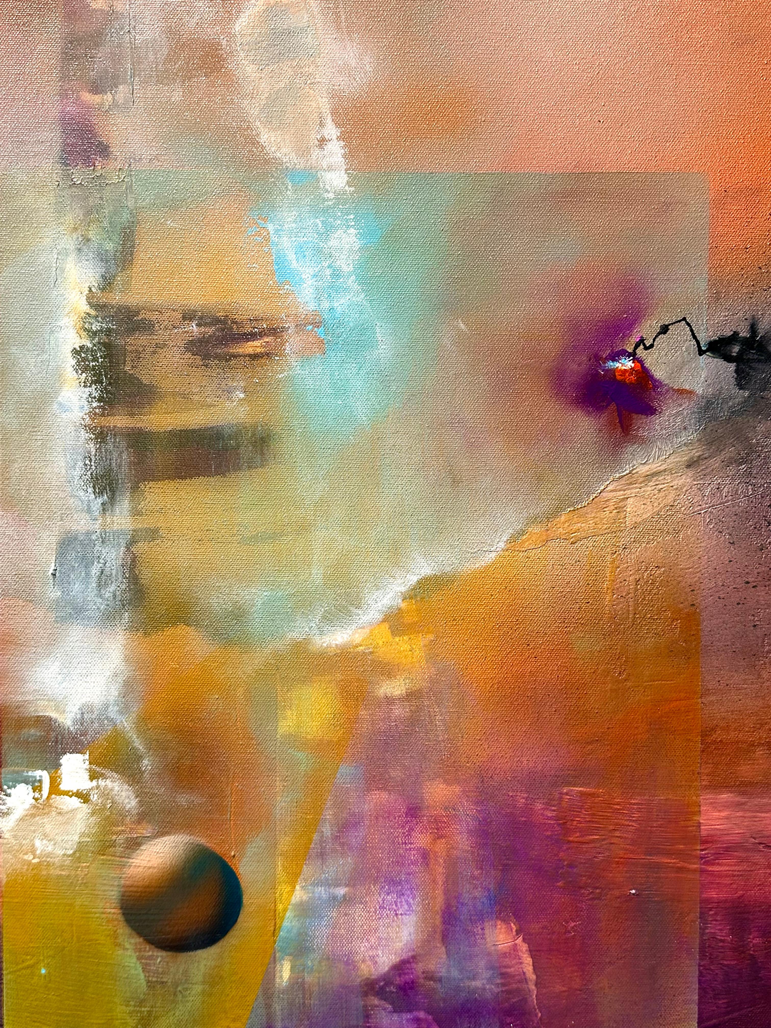 Chosen, peinture abstraite en vente 1