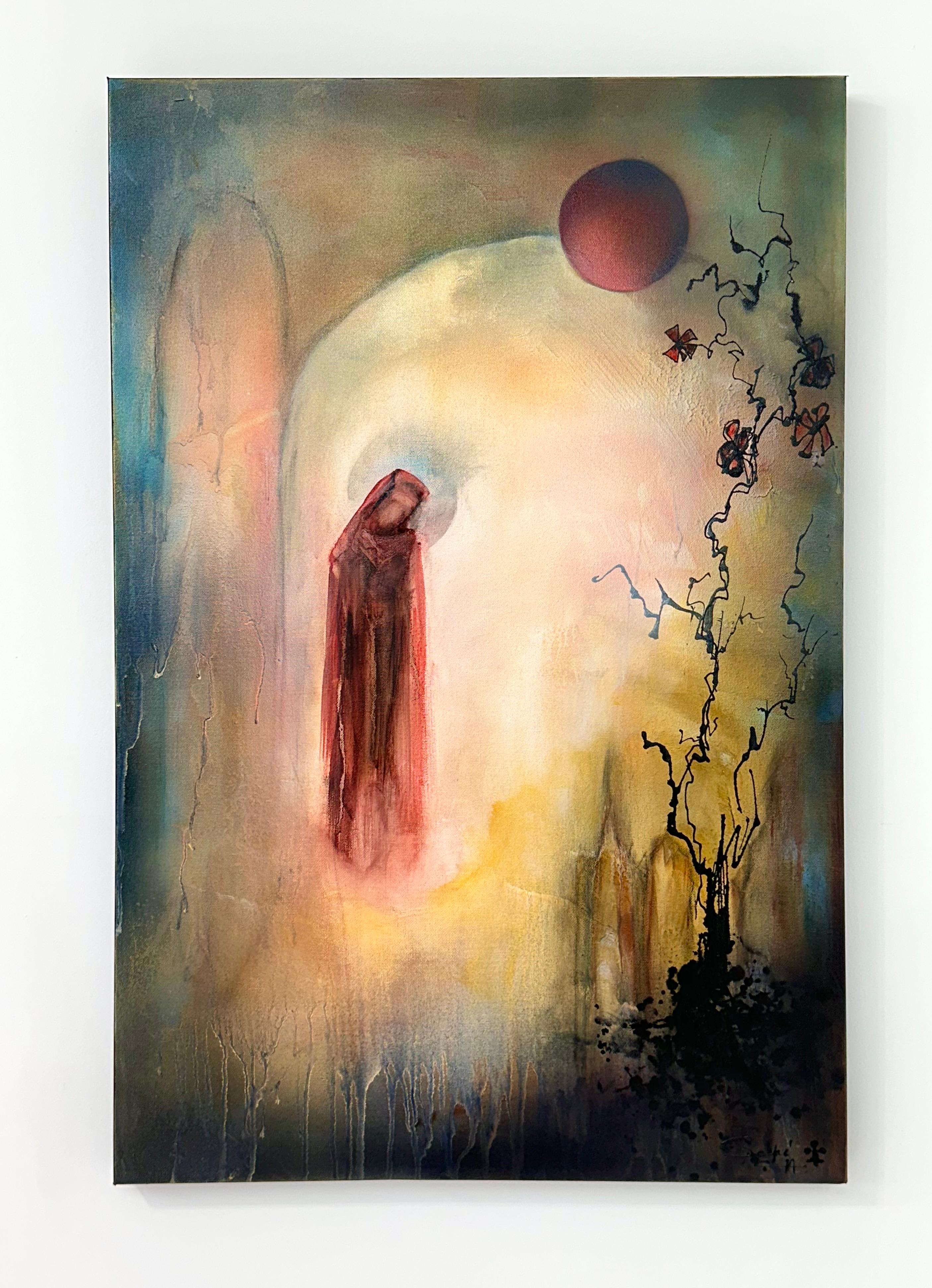 <p>Commentaires de l'artiste<br>L'artiste Yamilet Sempe s'inspire de la Lune, symbole intemporel de la force et de l'intuition féminines. Sa douce lueur dans l'obscurité reflète sa capacité à apporter clarté, créativité et lumière, même dans les