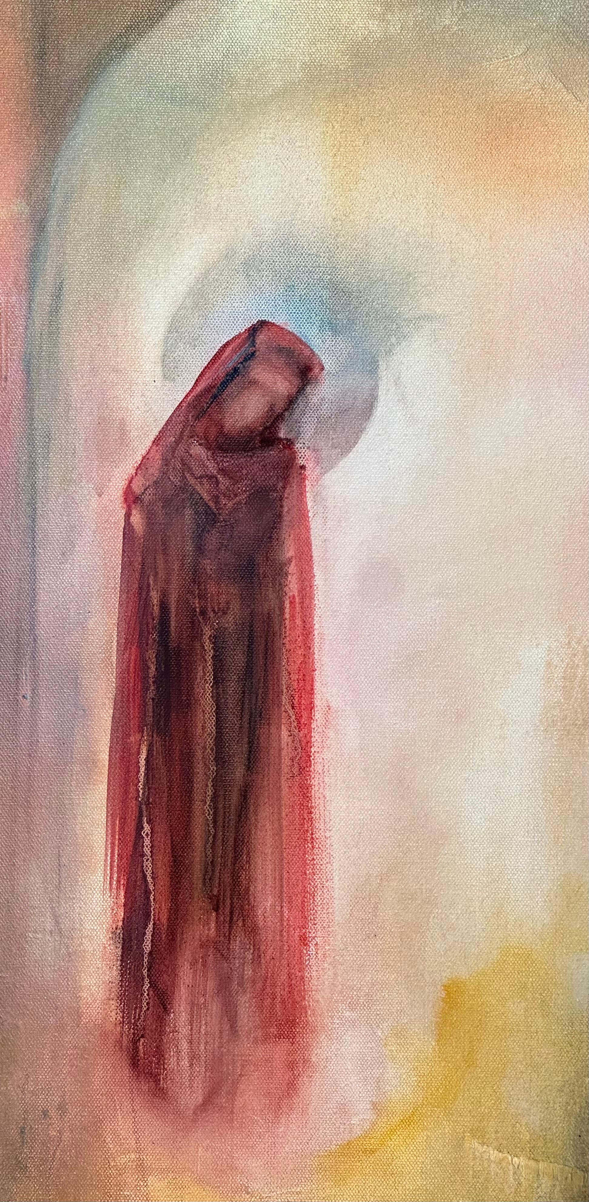Fille de la lune, peinture originale en vente 1