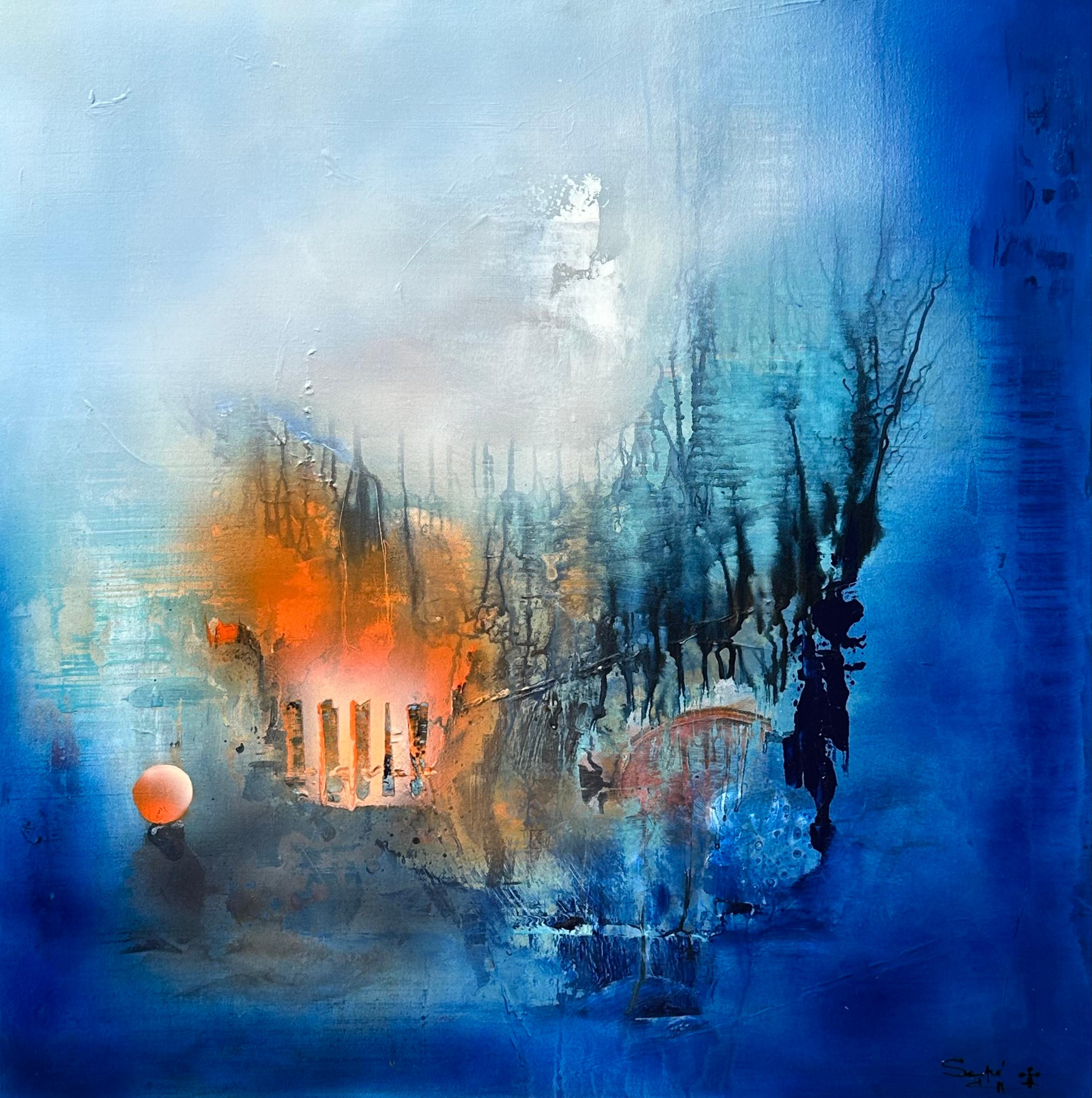 Enigma, peinture abstraite