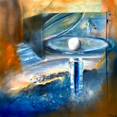 Luce sacra, pittura astratta