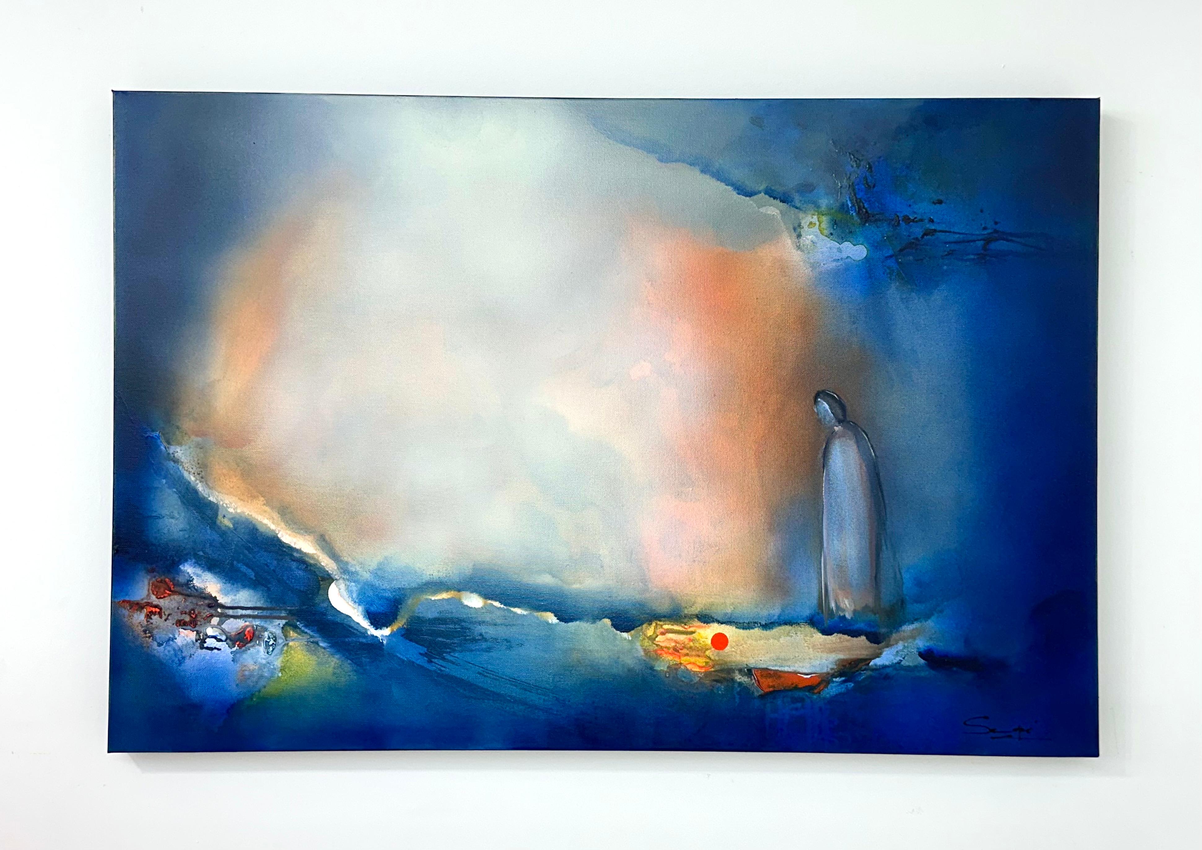 <p>Commentaires de l'artiste<br>L'artiste Yamilet Sempe explore le voyage spirituel vers l'amour, la connexion et la vérité intérieure. Son travail reflète une quête du divin, inspirée par la conviction que l'amour jette un pont entre l'humain et le