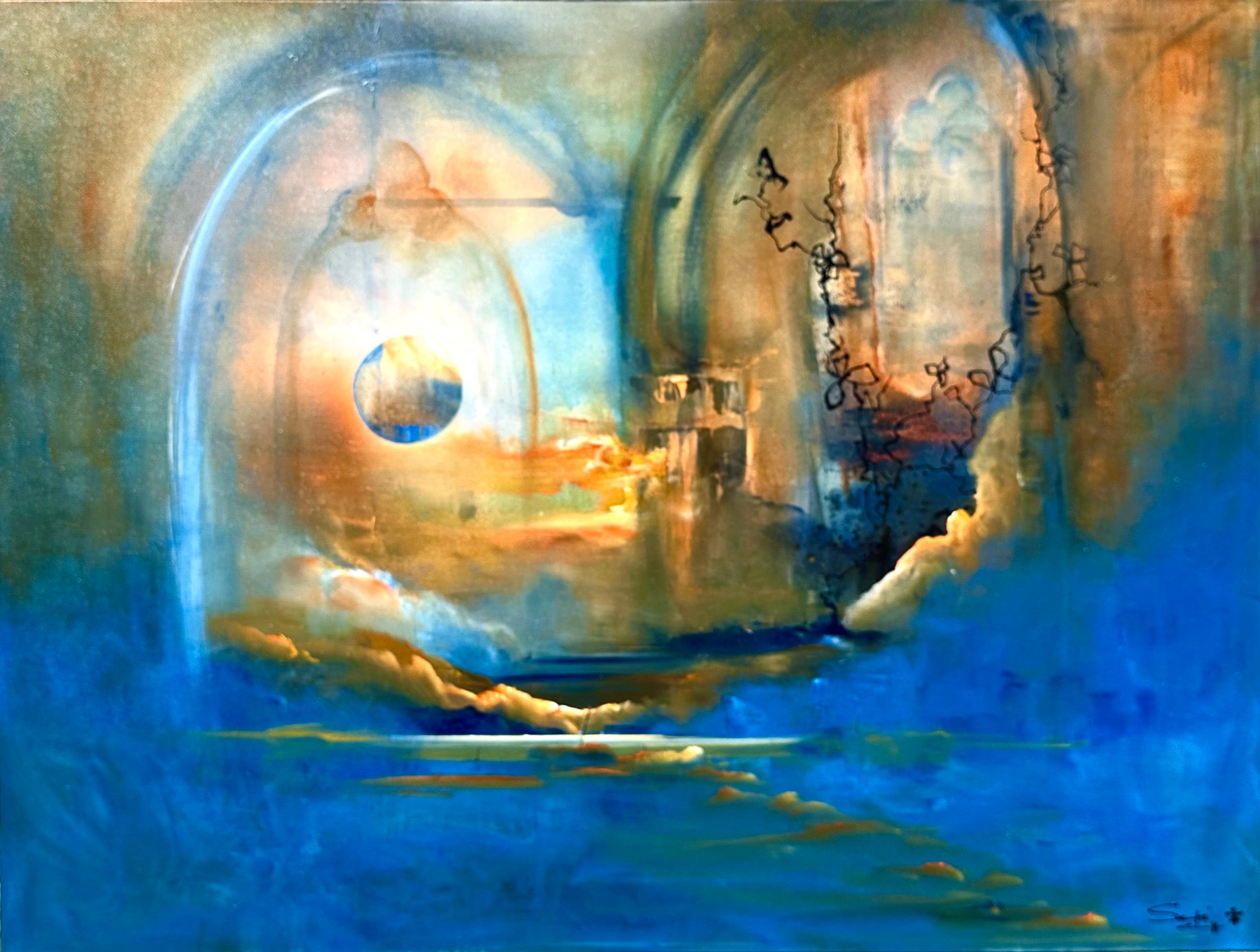„Towards the Light“, Originalgemälde