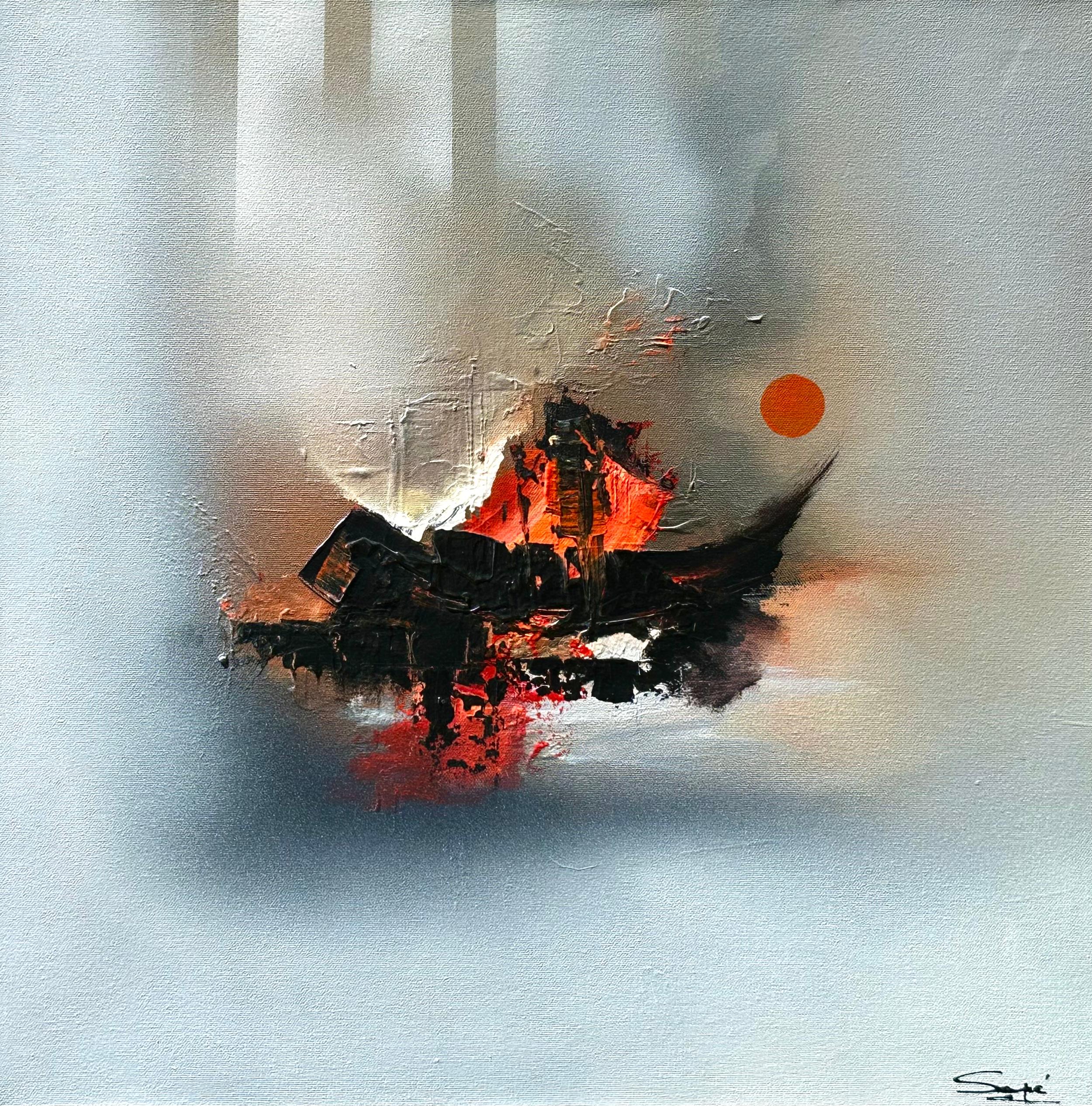 Trinity Light, Abstract Painting