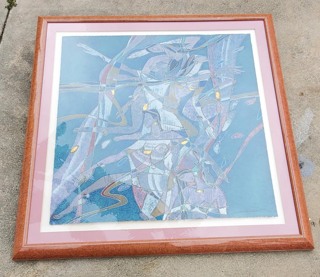 Yamin Young, Serigrafia firmata e numerata 