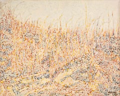 Yan Hu Contemporary Original Oil Painting "Corn Field "