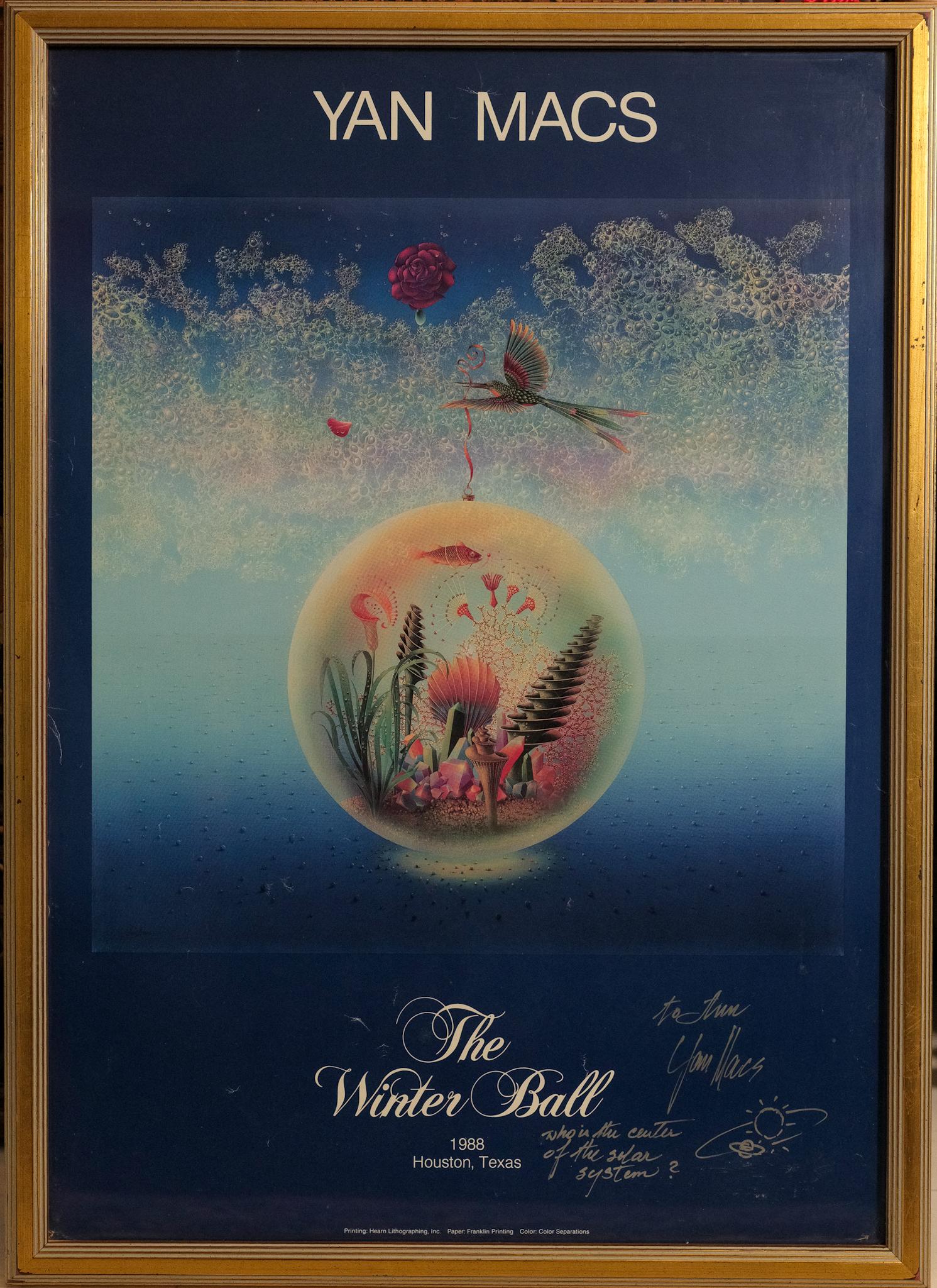 “The Winter Ball” 1988 - Print by Yan Macs