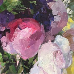 "Cascade Fragmented", Oil Painting